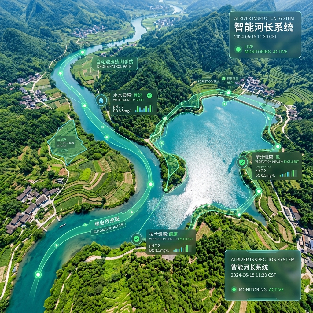 河湖治理 遥感卫星AI图斑核查系统